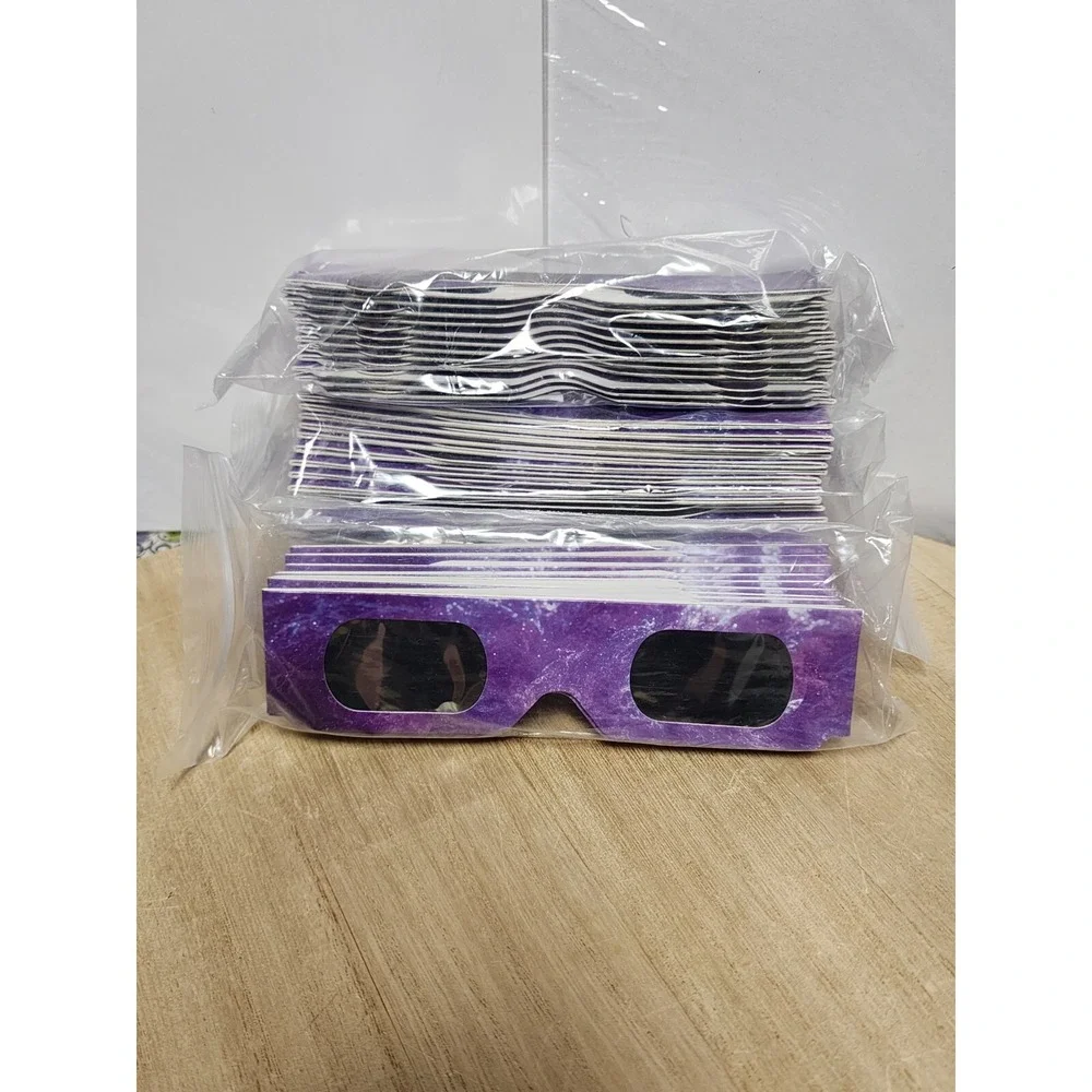 48 Pair Lot of Solar Eclipse Glasses ISO 12312-2